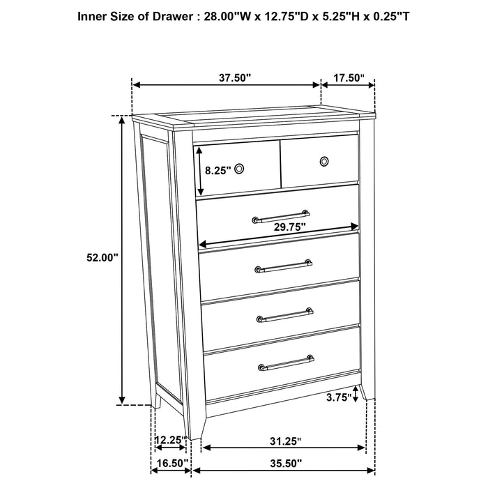 Five Star Furniture - Hazlewood Bedroom Set