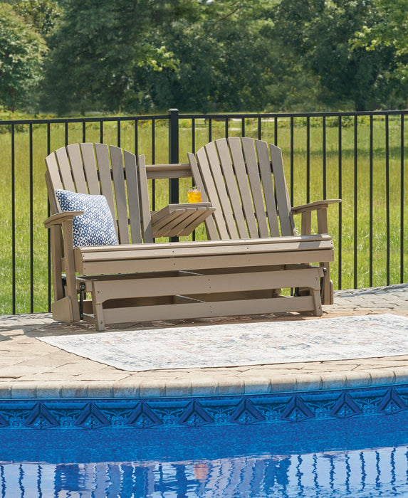 Five Star Furniture - Hyland wave Outdoor Glider Loveseat