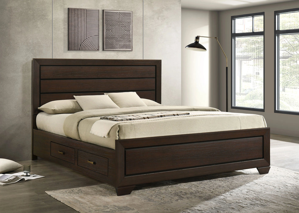 Five Star Furniture - Kauffman Panel Platform Storage Bed
