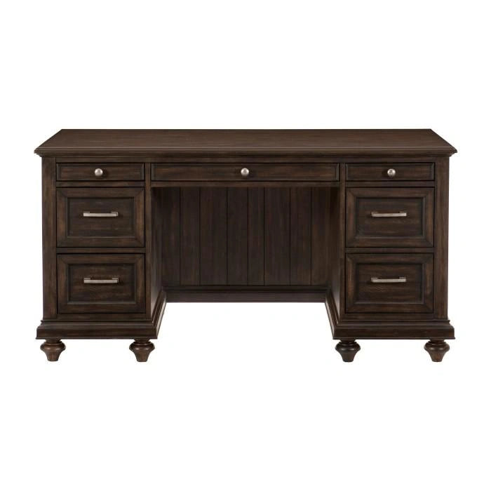 Five Star Furniture - Cardano Executive Desk in Charcoal 1689-17