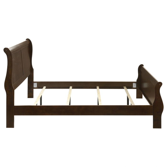 Five Star Furniture - Louis Philippe Sleigh Panel Bed
