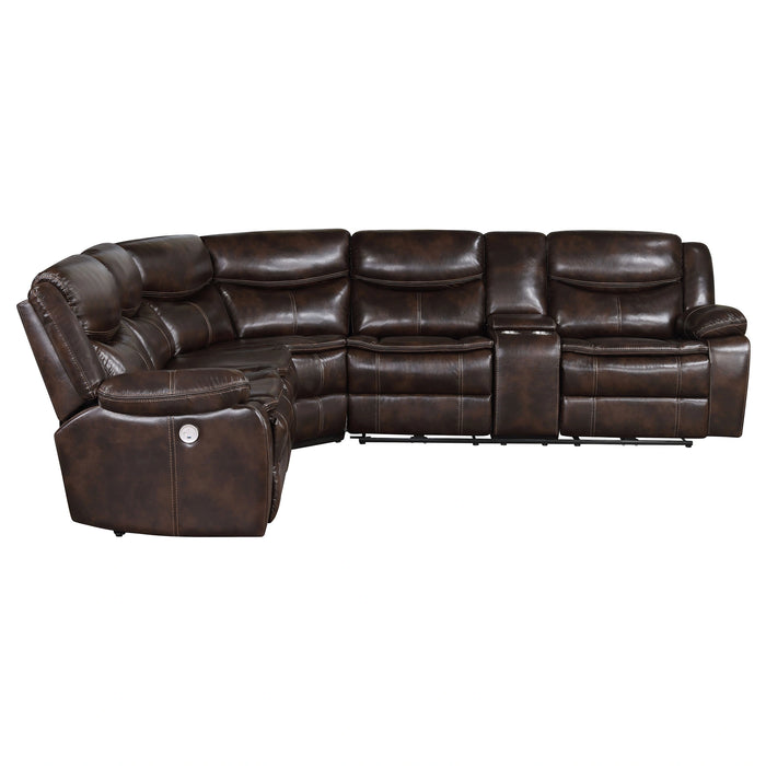 Five Star Furniture - Sycamore Power Reclining Sectional Sofa