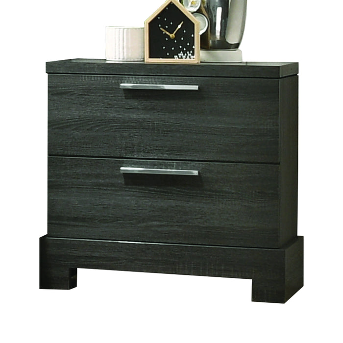 Five Star Furniture - Lantha Gray Oak Nightstand