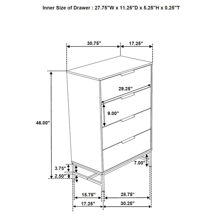 Five Star Furniture - Sonora Chest of Drawers