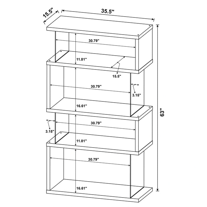 Five Star Furniture - Emelle Bookshelf