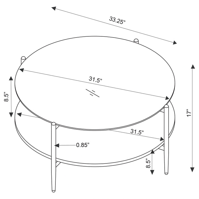 Five Star Furniture - Jonelle Coffee Table Set
