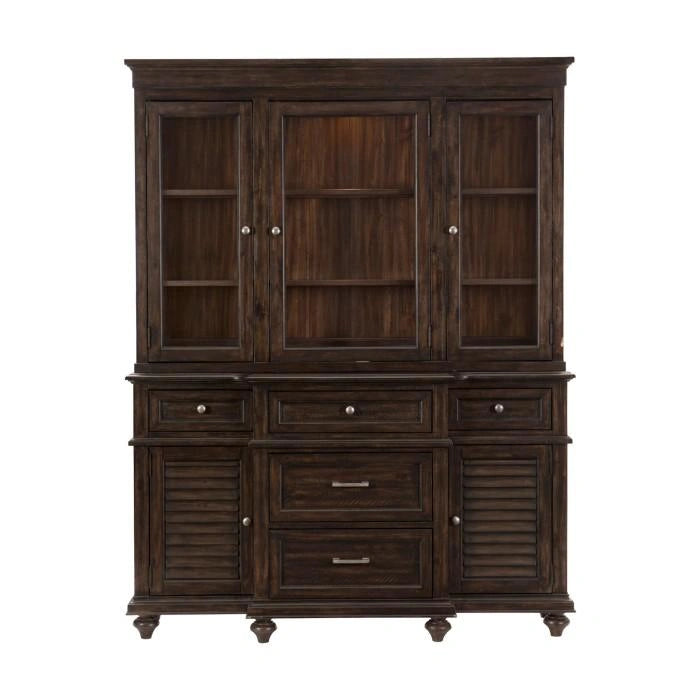 Five Star Furniture - Cardano Buffet & Hutch in Charcoal 1689-50*