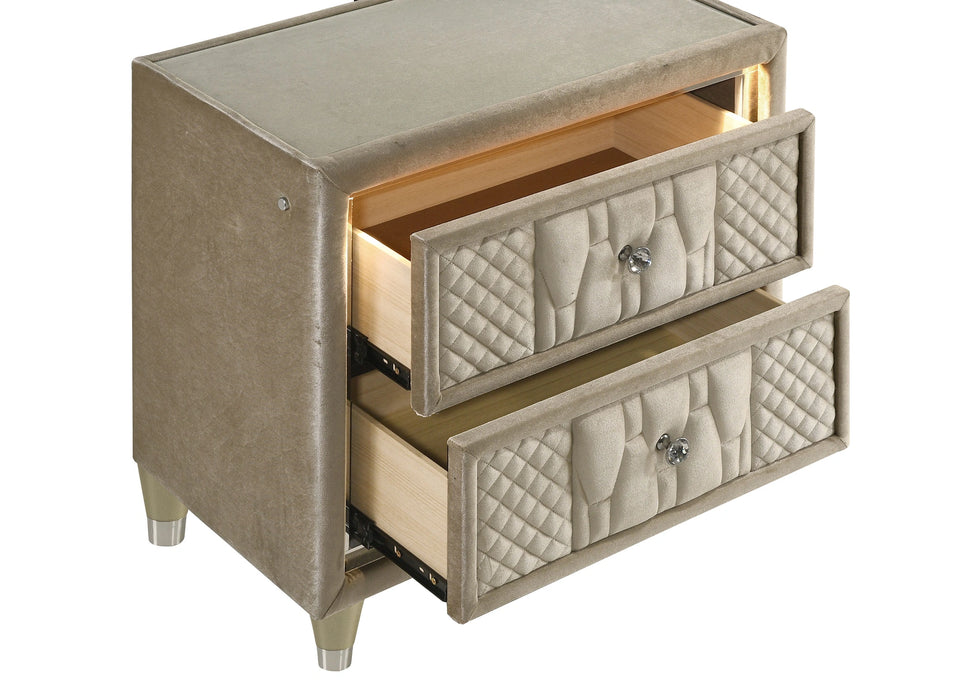 Five Star Furniture - Lorient Nightstand with LED Lighting