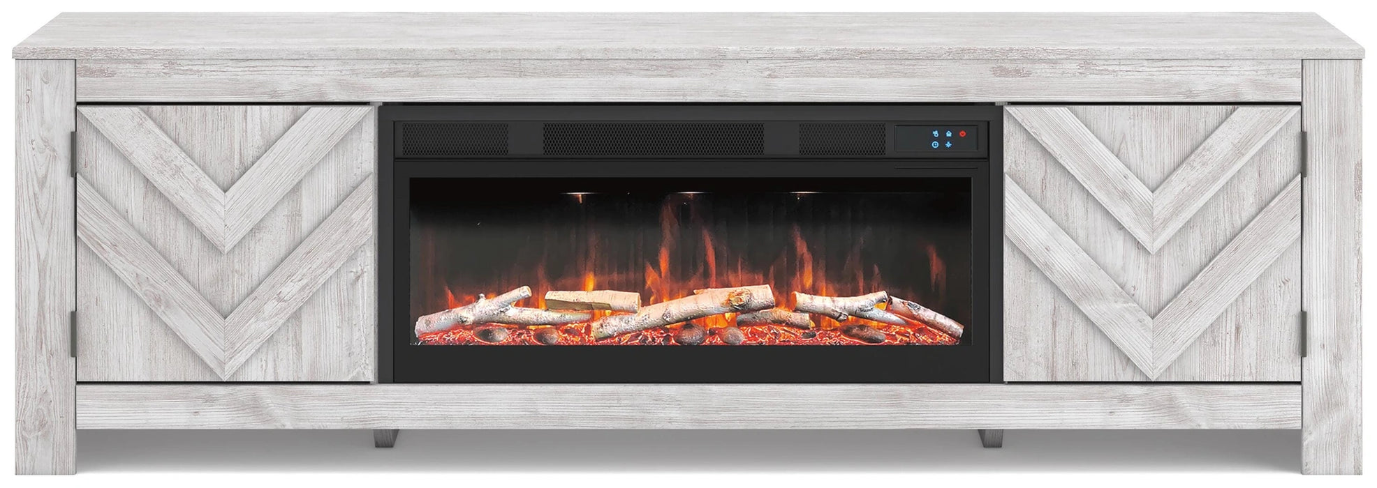 Five Star Furniture - Cayboni 71" TV Stand with Electric Fireplace
