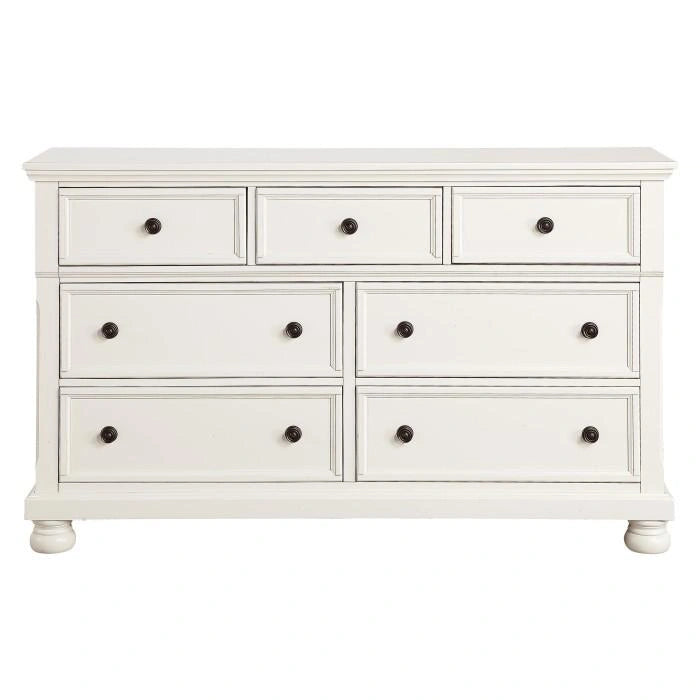 Five Star Furniture - Laurelin 7 Drawer Dresser in White 1714W-5