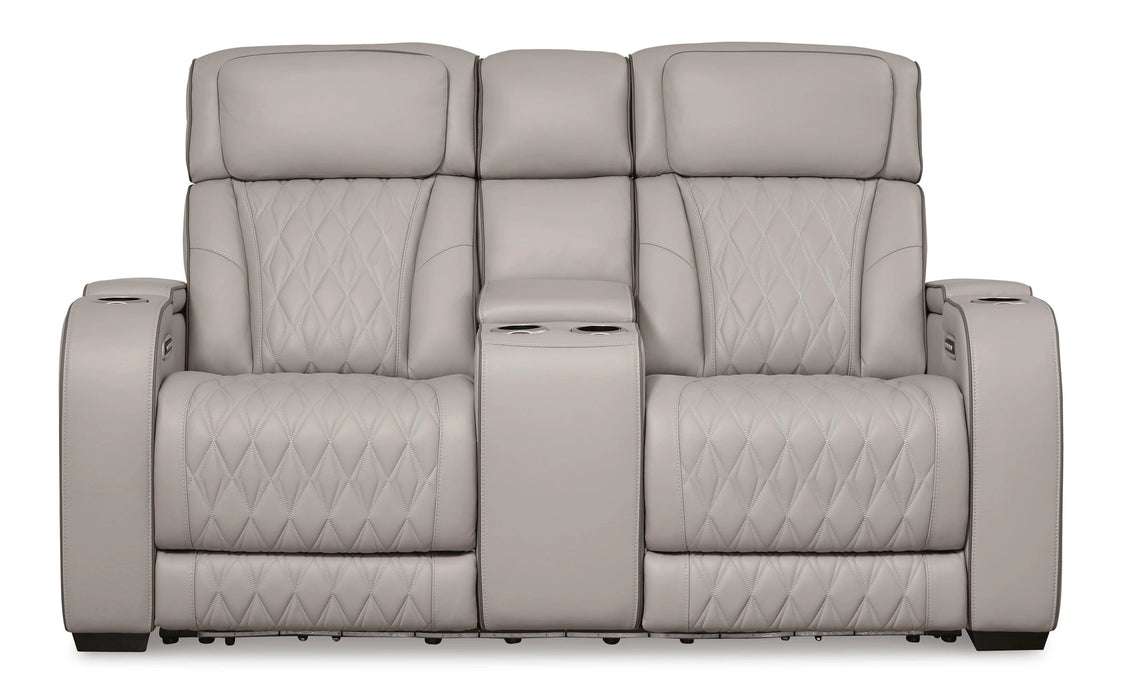 Five Star Furniture - Boyington Power Reclining Loveseat with Console