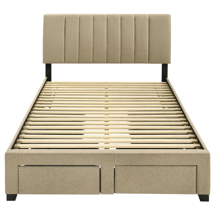 Five Star Furniture - Wheatland Panel Platform Storage Bed