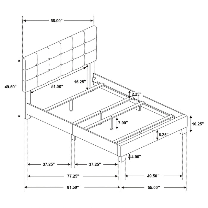 Five Star Furniture - Mapes Panel Bed