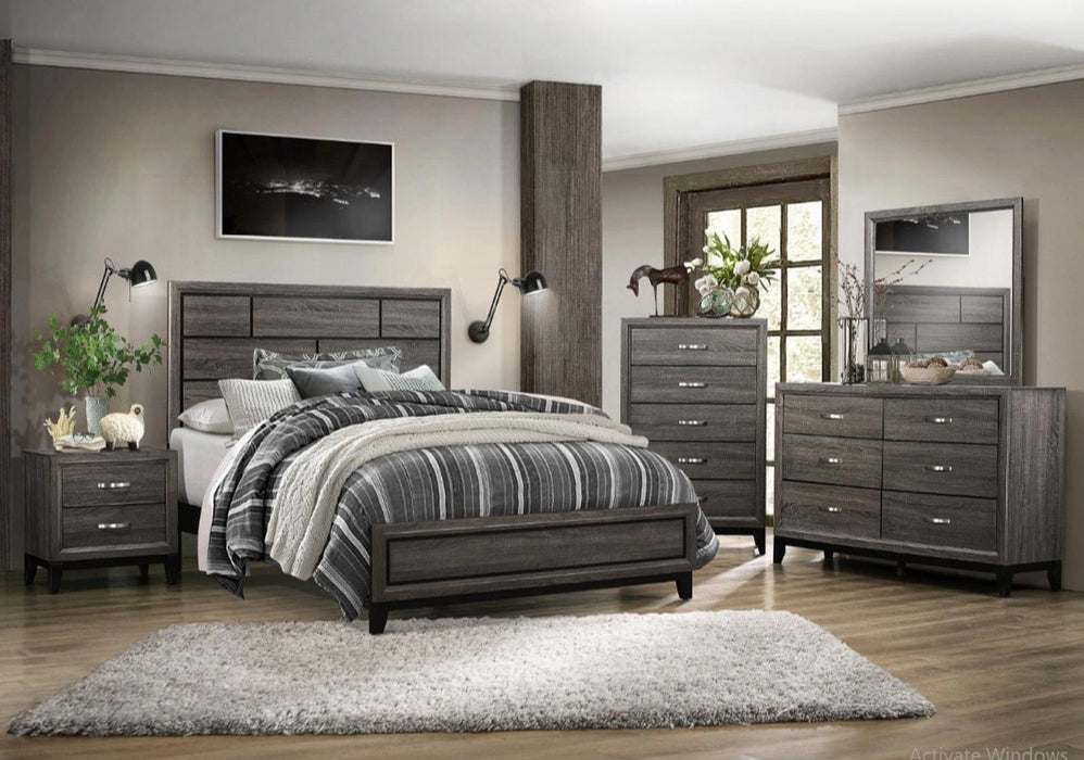 Five Star Furniture - Davi Nightstand in Gray 1645-4