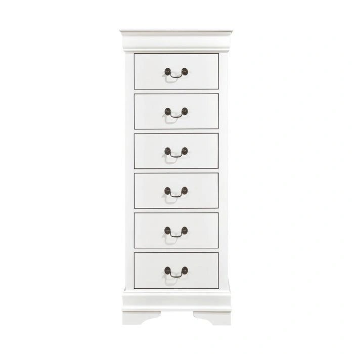 Five Star Furniture - Mayville 6 Drawer Lingerie Chest in White 2147W-12
