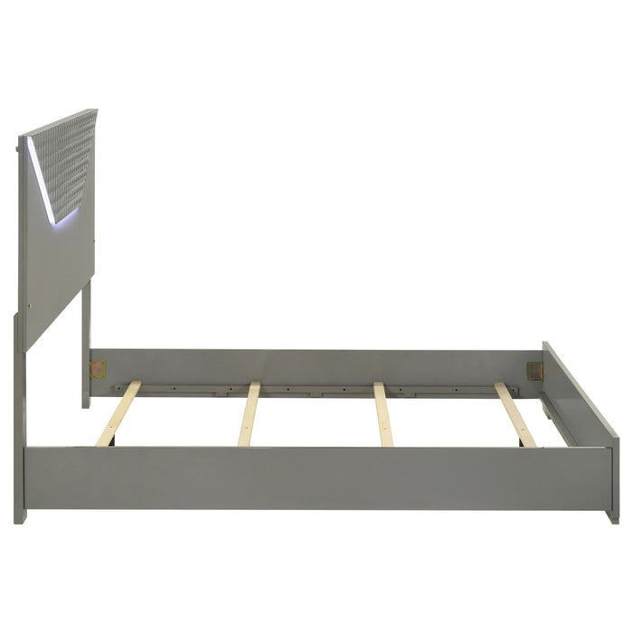 Five Star Furniture - Ives Panel Bed with LED Lighting