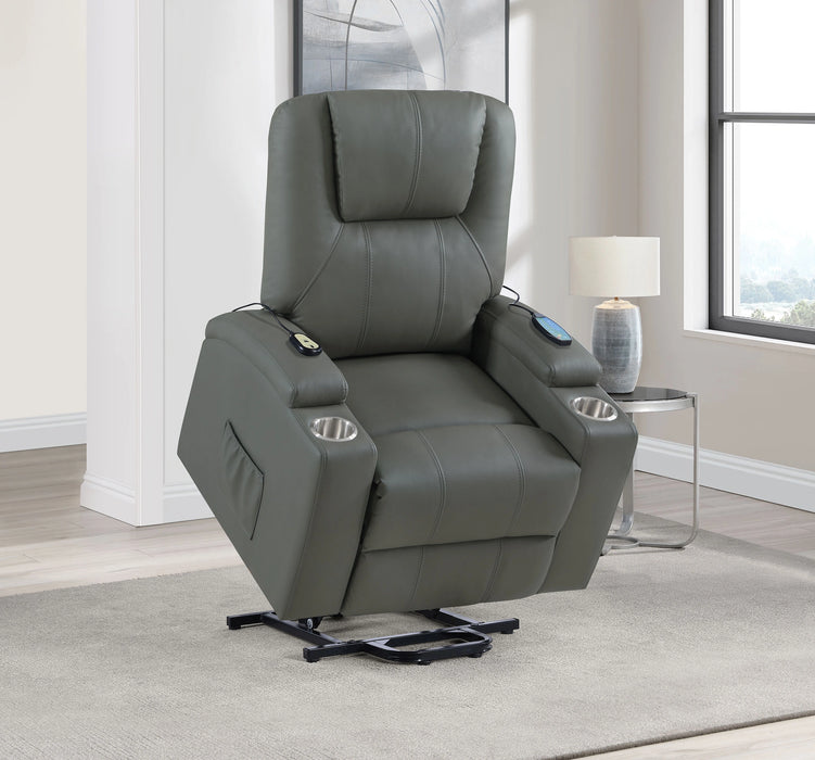 Five Star Furniture - Armstrong Power Lift Massage Recliner