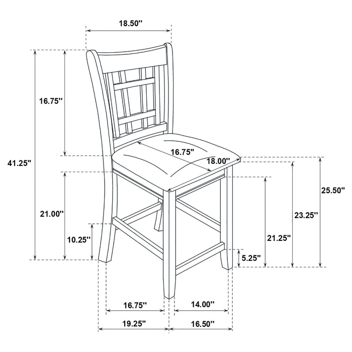 Five Star Furniture - Lavon Counter Height Dining Set
