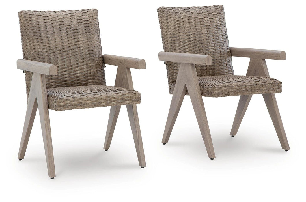 Five Star Furniture - Cliff Trails Outdoor Arm Chair (Set of 2)