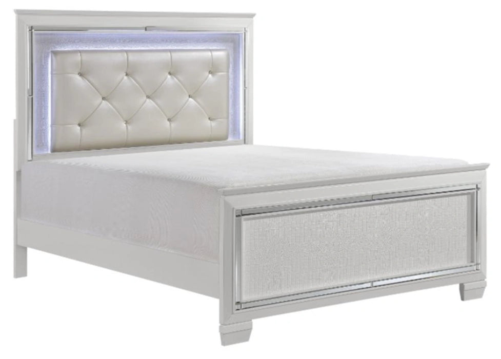 Five Star Furniture - Allura King Panel Bed in White 1916KW-1EK*