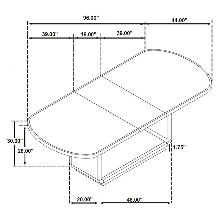 Five Star Furniture - Leandro Dining Set