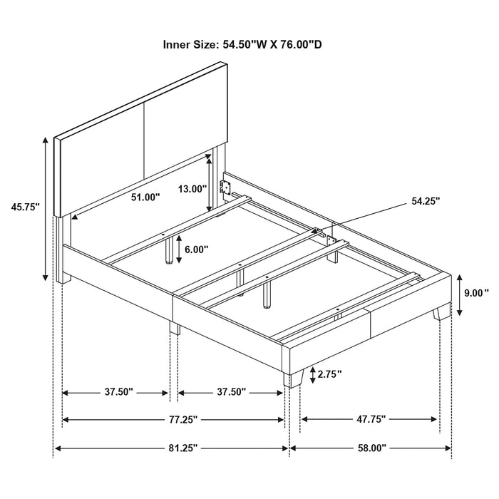 Five Star Furniture - Dorian Panel Bed