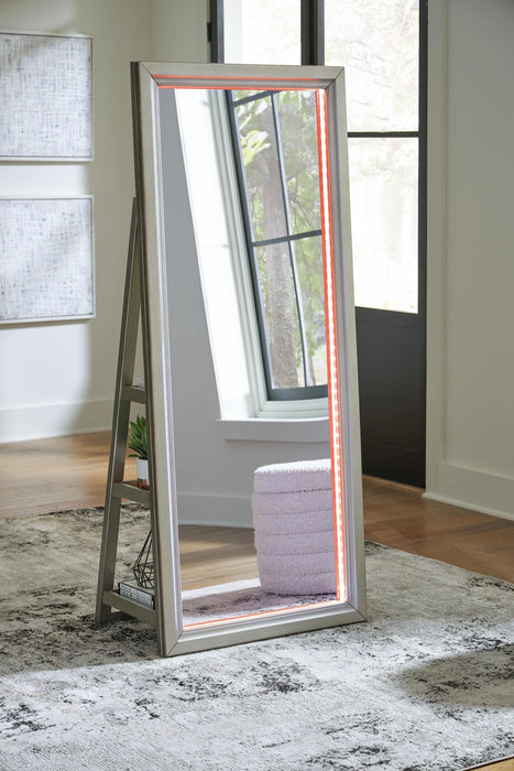 Five Star Furniture - Evesen Floor Standing Mirror/Storage