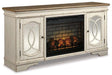 Five Star Furniture - Realyn 74" TV Stand with Electric Fireplace image