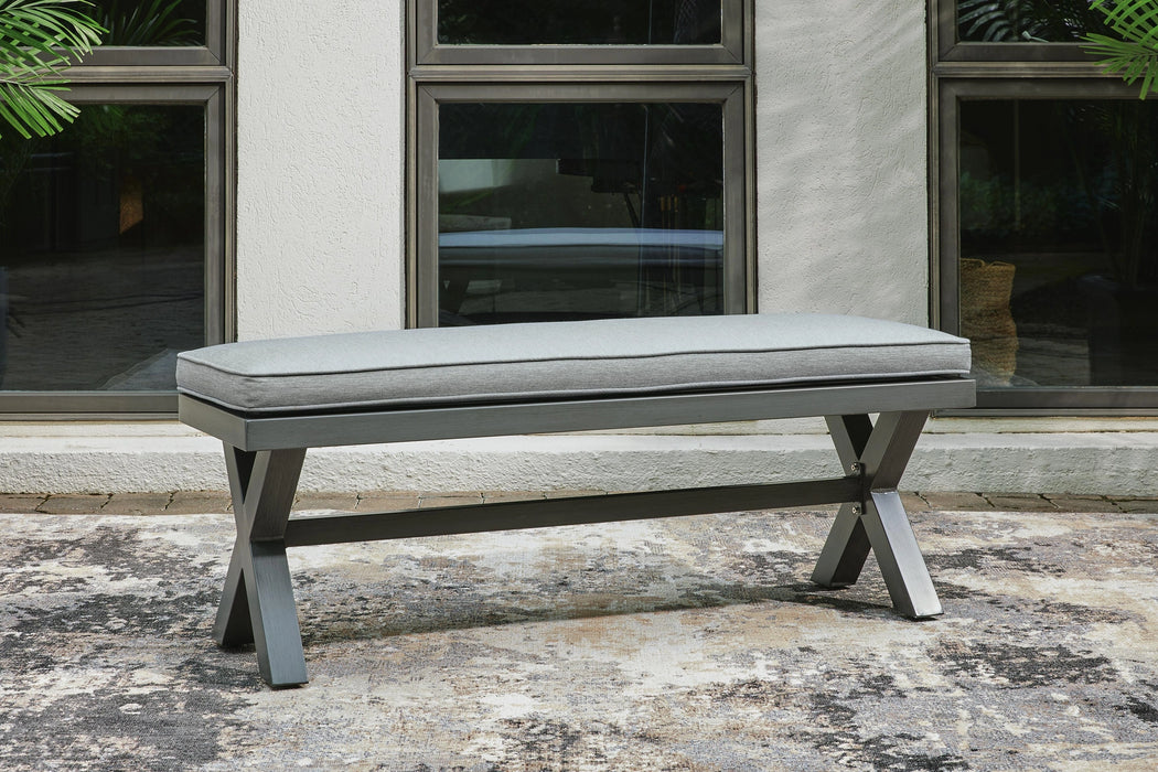 Five Star Furniture - Elite Park Outdoor Bench with Cushion