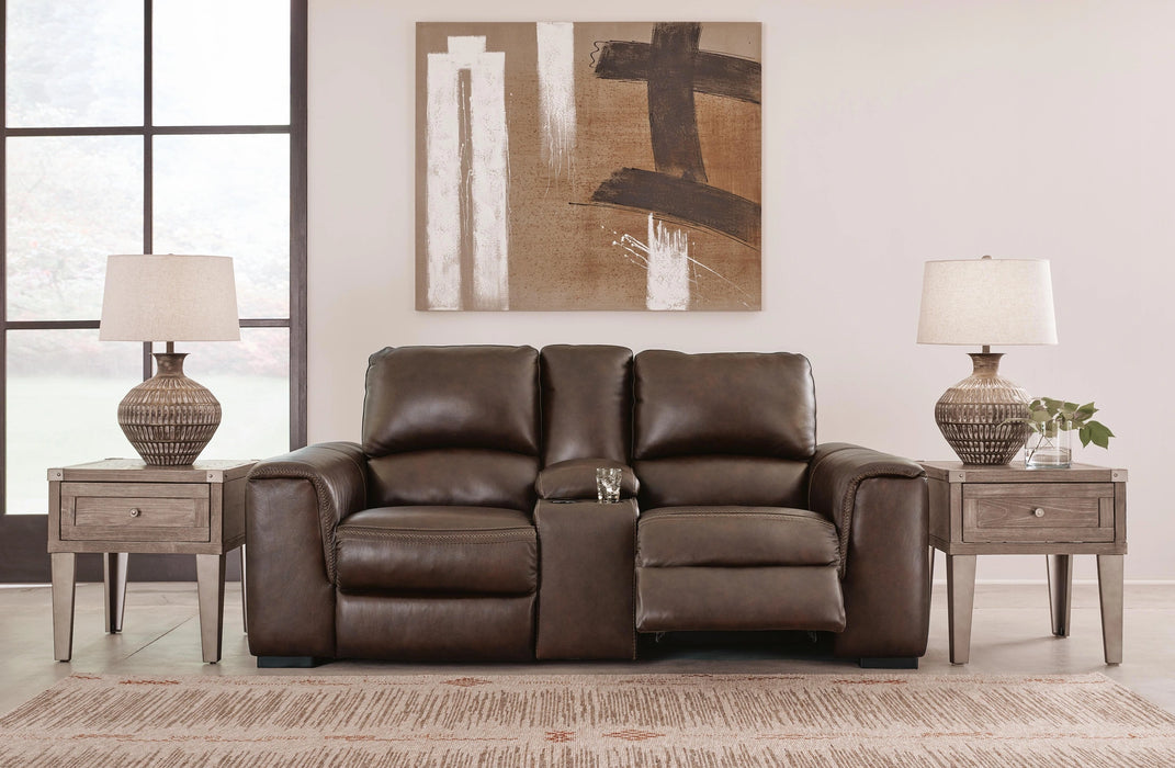 Five Star Furniture - Alessandro Power Reclining Loveseat with Console