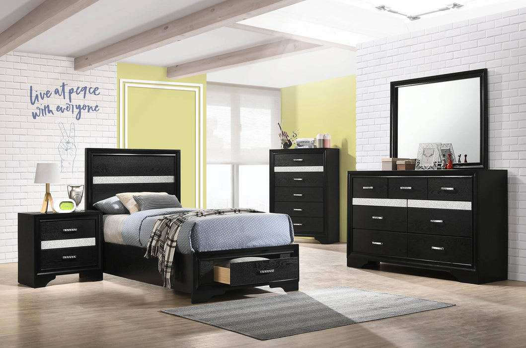 Five Star Furniture - Miranda Panel Platform Storage Bed