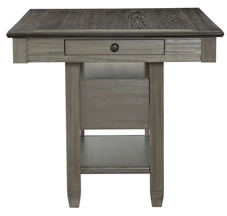 Five Star Furniture - Granby Counter Height Dining Table in Coffee and Antique Gray 5627GY-36*