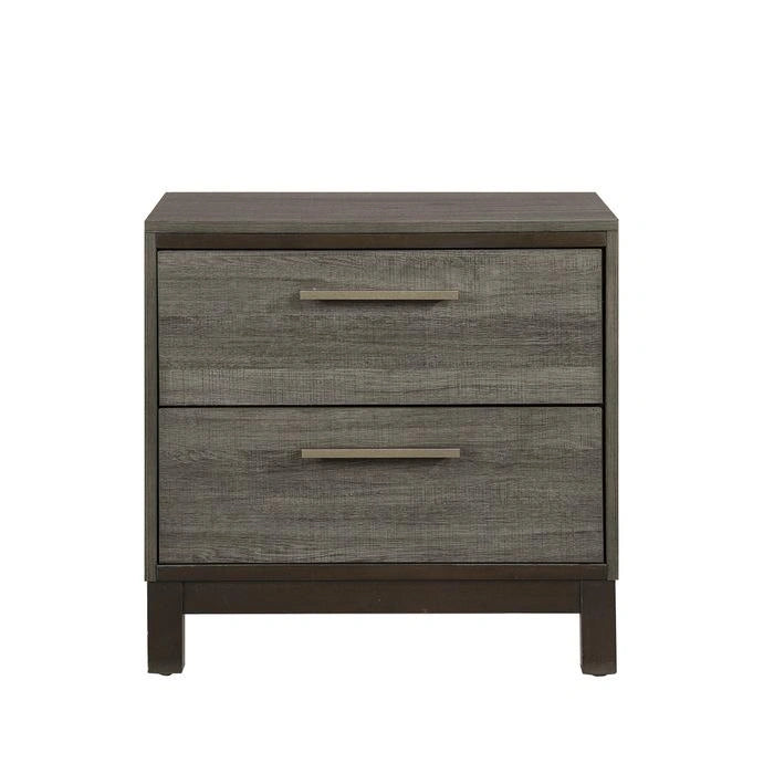 Five Star Furniture - Vestavia 2 Drawer Nightstand in Gray 1936-4