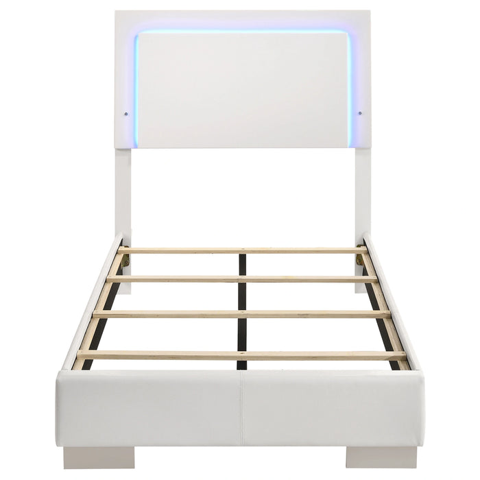 Five Star Furniture - Felicity Panel Bed with LED Lighting