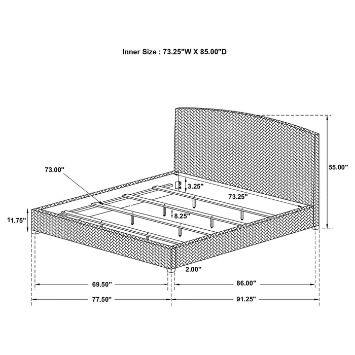 Five Star Furniture - Laughton Panel Bed