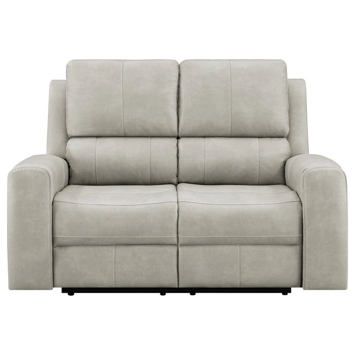 Five Star Furniture - Brickston Triple Power Reclining Loveseat