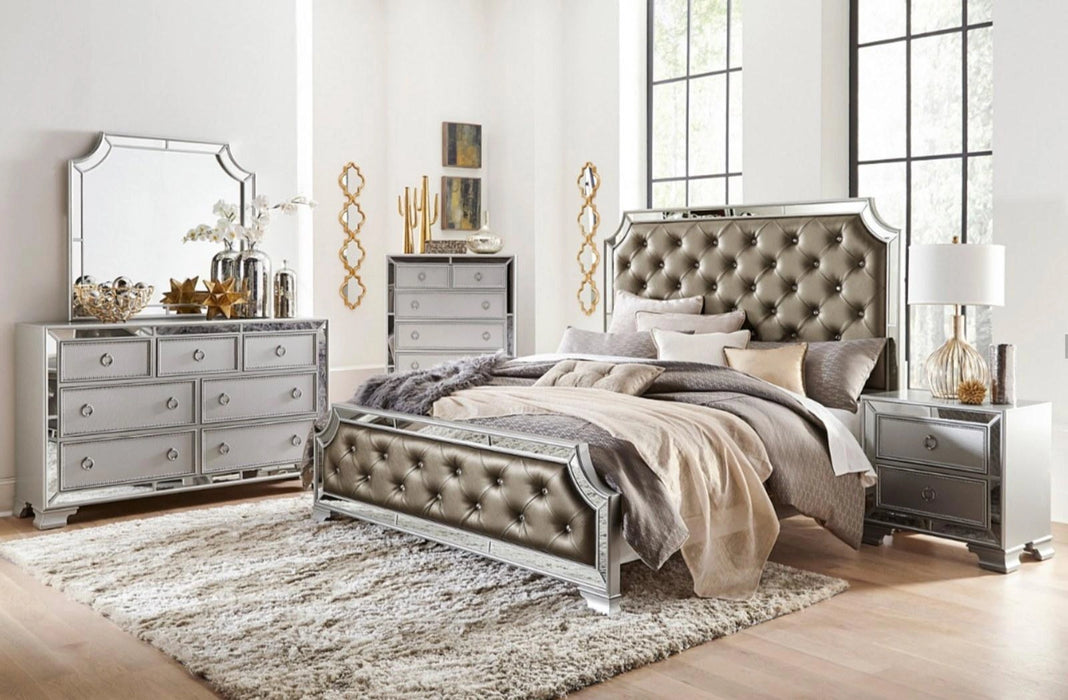 Five Star Furniture - Avondale Nightstand in Silver 1646-4