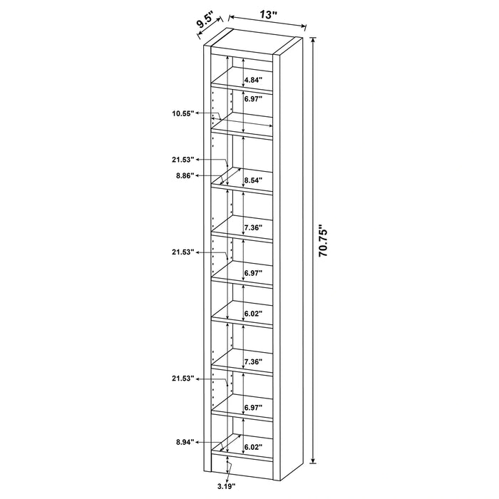 Five Star Furniture - Eliam Bookcase
