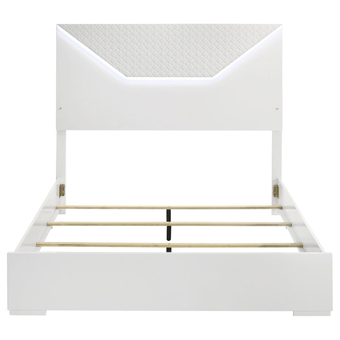 Five Star Furniture - Ives Panel Bed with LED Lighting