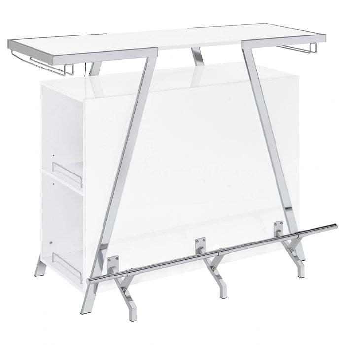 Five Star Furniture - Araceli Home Bar with LED Lighting