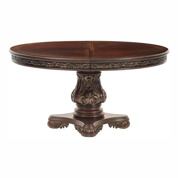 Five Star Furniture - Deryn Park Round Dining Table in Dark Cherry 2243-76*