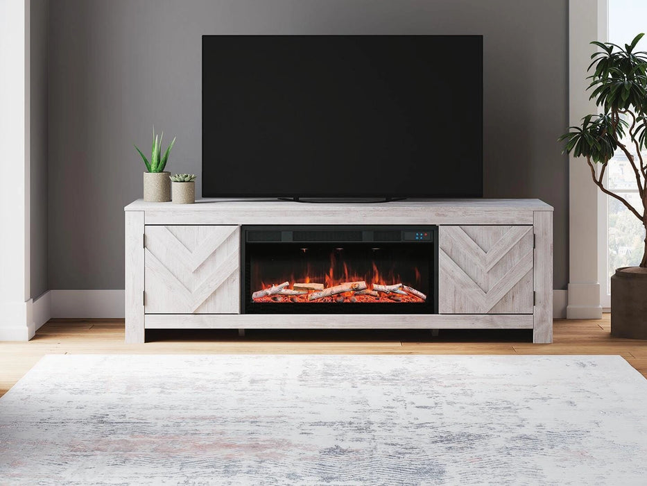 Five Star Furniture - Cayboni 71" TV Stand with Electric Fireplace