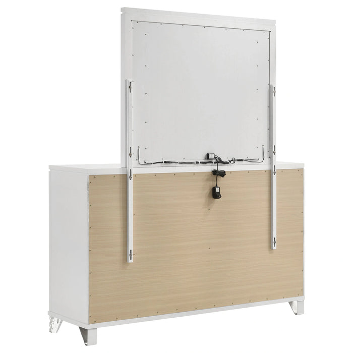 Five Star Furniture - Marmore Dresser with Mirror