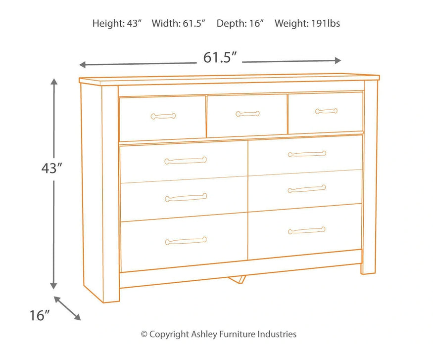 Five Star Furniture - Bellaby Dresser