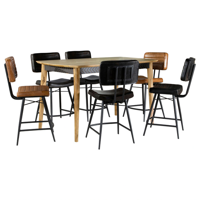 Five Star Furniture - Partridge Counter Height Dining Set