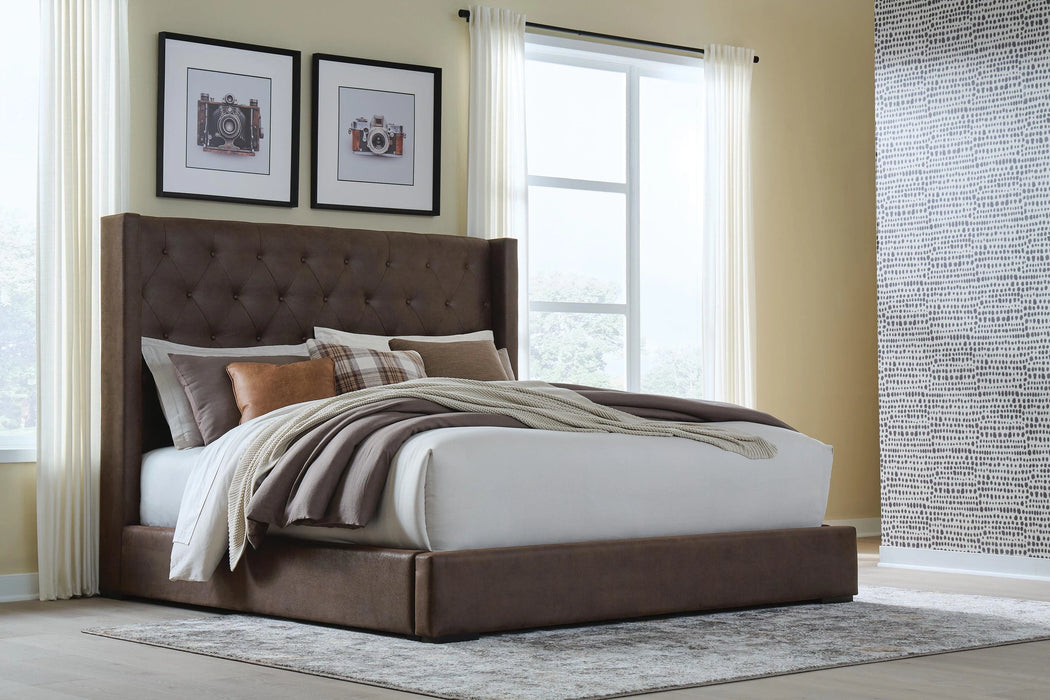 Five Star Furniture - Lavernty Upholstered Storage Bed