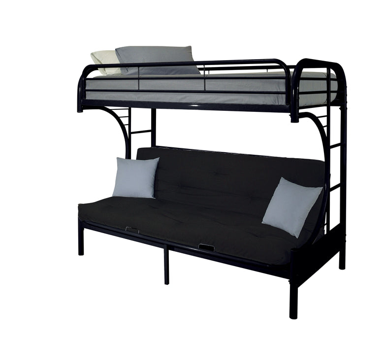 Five Star Furniture - Eclipse Black Bunk Bed (Twin XL/Queen/Futon)