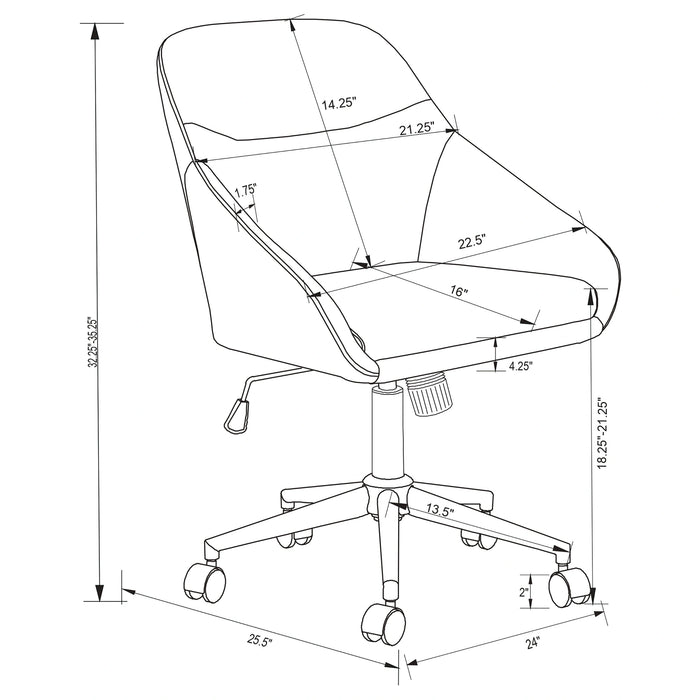 Five Star Furniture - Jackman Office Chair