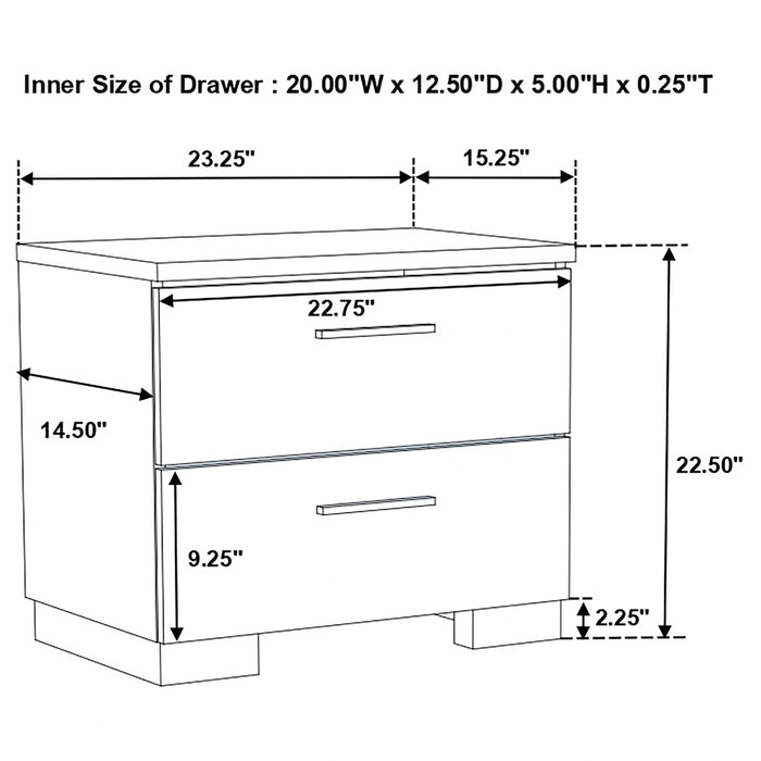Five Star Furniture - Felicity Nightstand