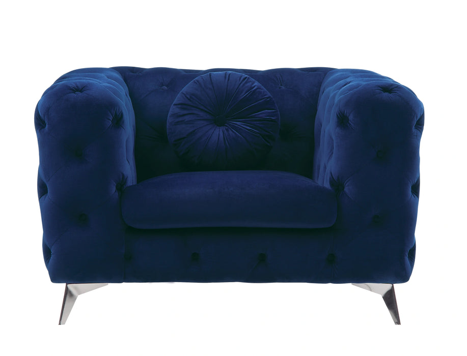 Five Star Furniture - Atronia Blue Fabric Chair